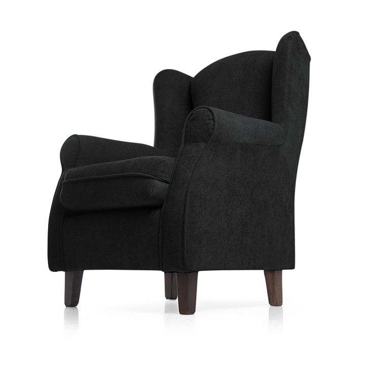 Sillón orejero tapizado IRENE