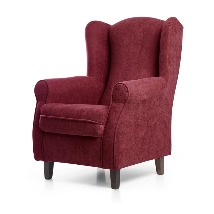 Sillón orejero tapizado IRENE