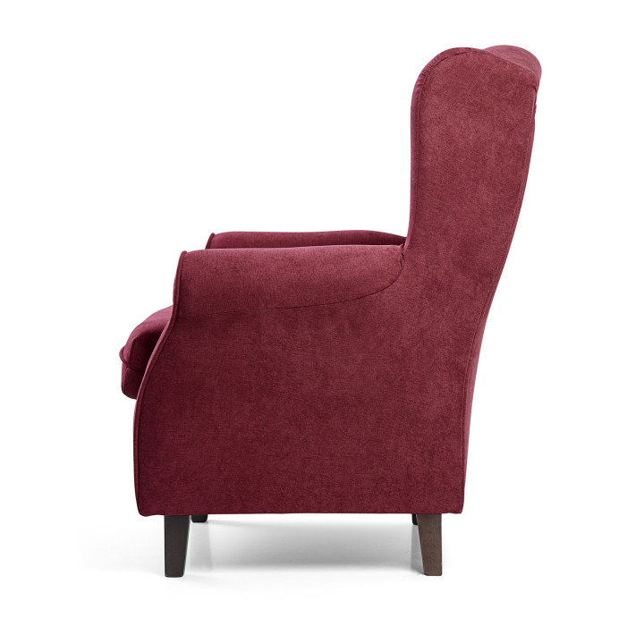Sillón orejero tapizado IRENE