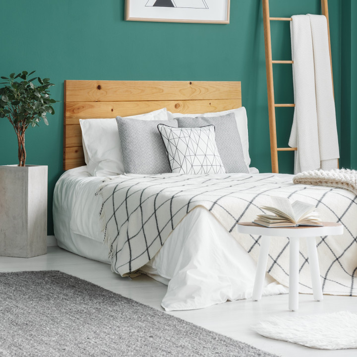 Cabecero de cama de madera TREVINCA