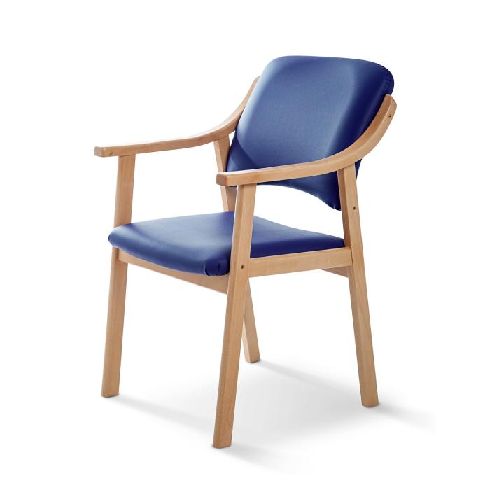 Silla de madera tapizada ALTEA HAYA