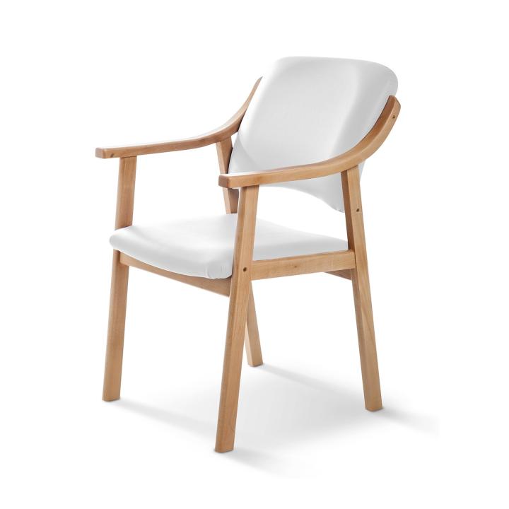 Silla de madera tapizada ALTEA HAYA