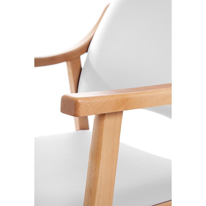 Silla de madera tapizada ALTEA HAYA