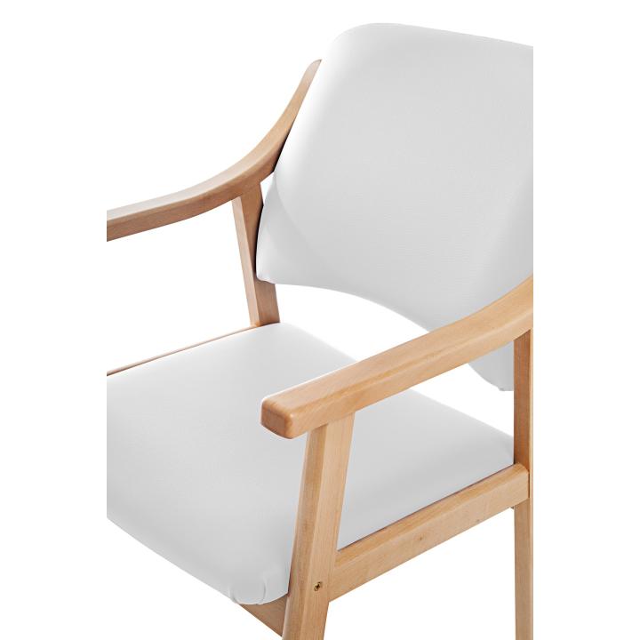 Silla de madera tapizada ALTEA HAYA