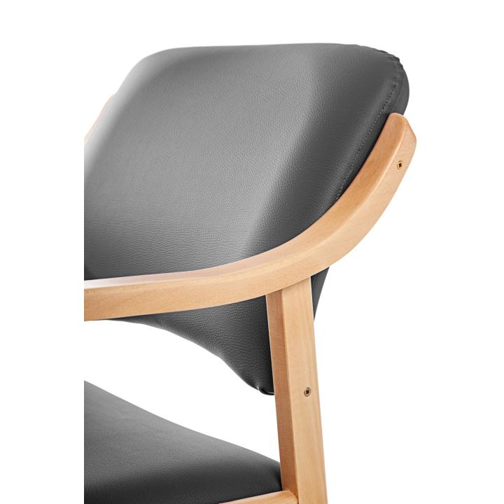 Silla de madera tapizada ALTEA HAYA