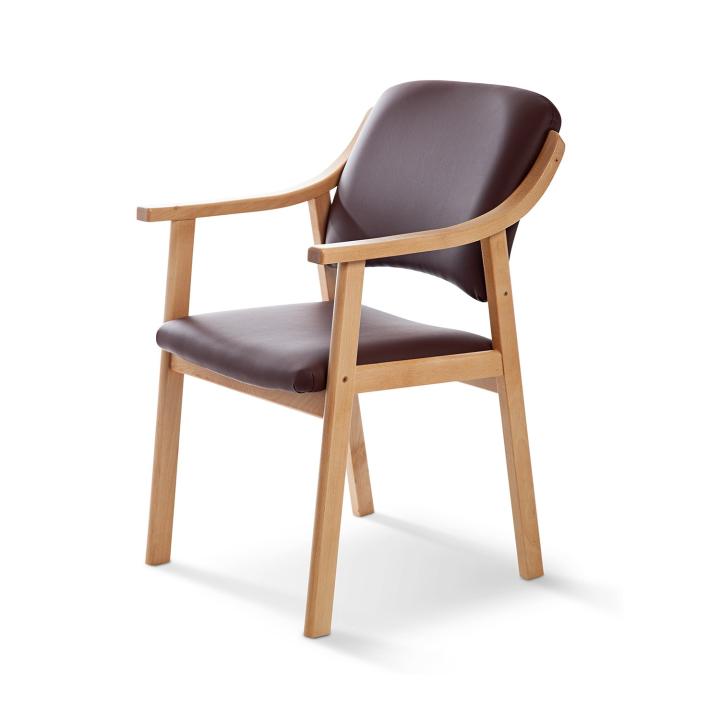 Silla de madera tapizada ALTEA HAYA