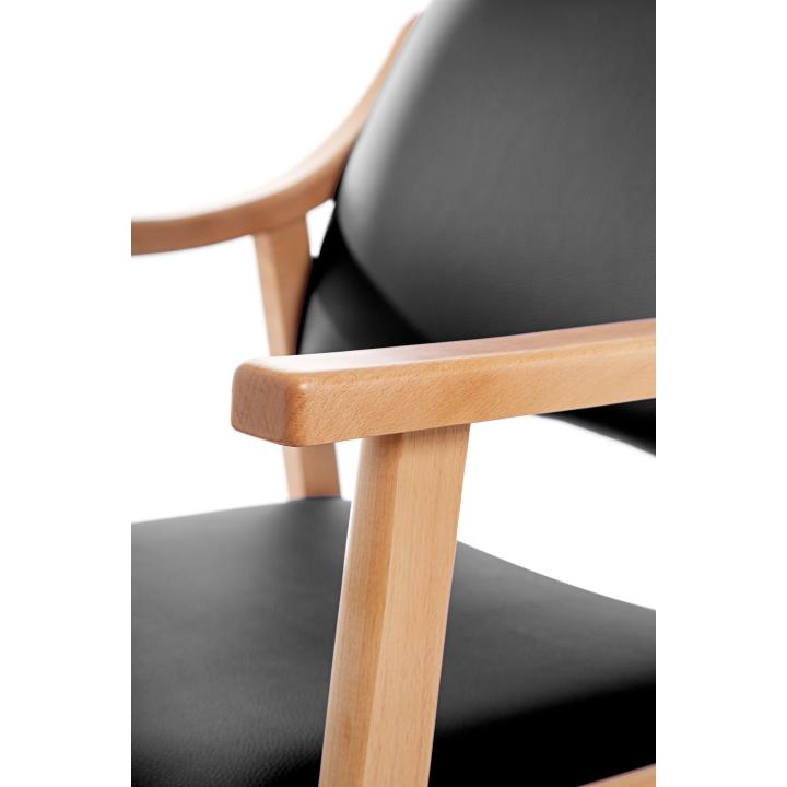 Silla de madera tapizada ALTEA HAYA