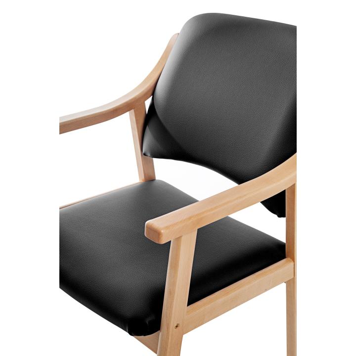 Silla de madera tapizada ALTEA HAYA
