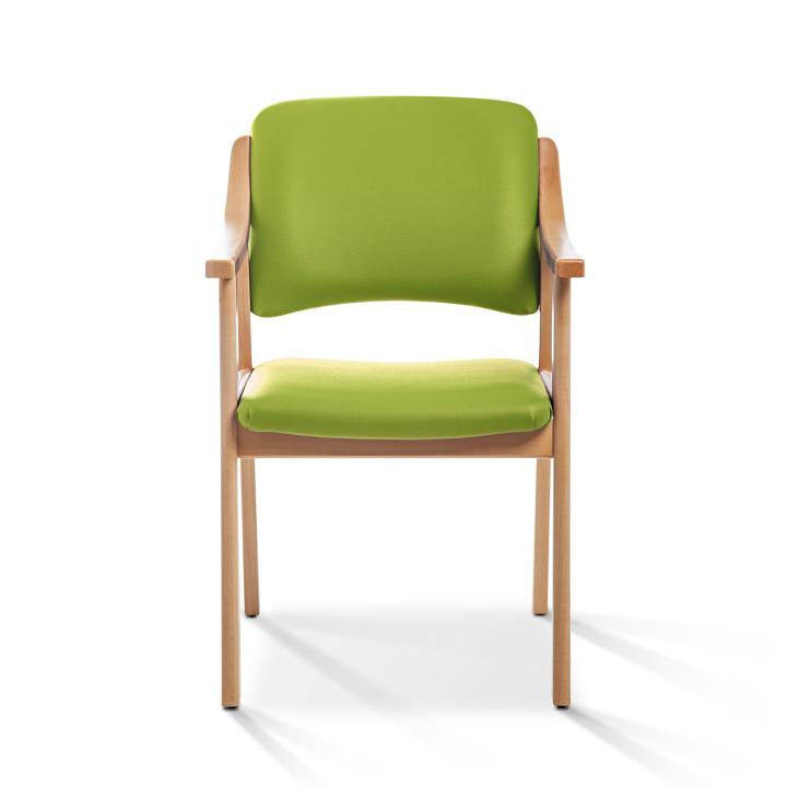 Silla de madera tapizada ALTEA HAYA