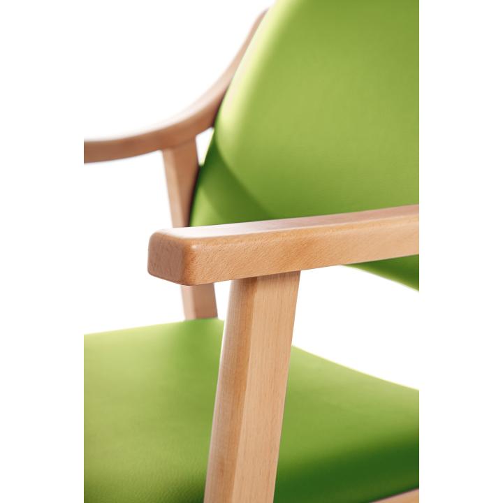 Silla de madera tapizada ALTEA HAYA