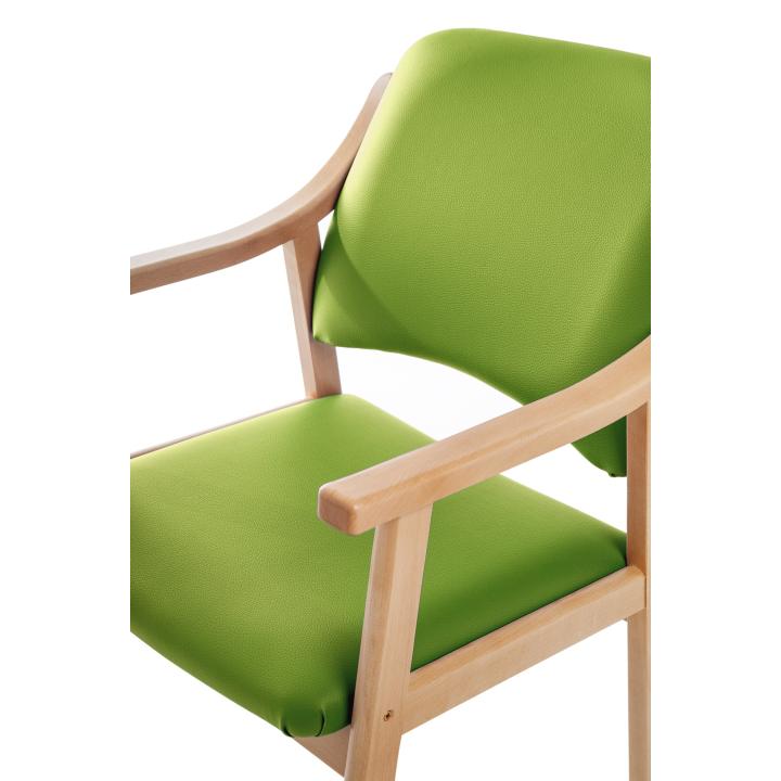 Silla de madera tapizada ALTEA HAYA
