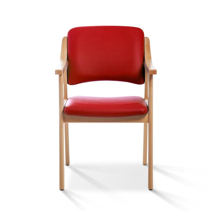 Silla de madera tapizada ALTEA HAYA