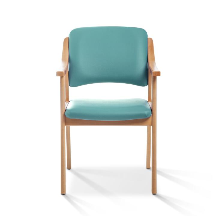 Silla de madera tapizada ALTEA HAYA