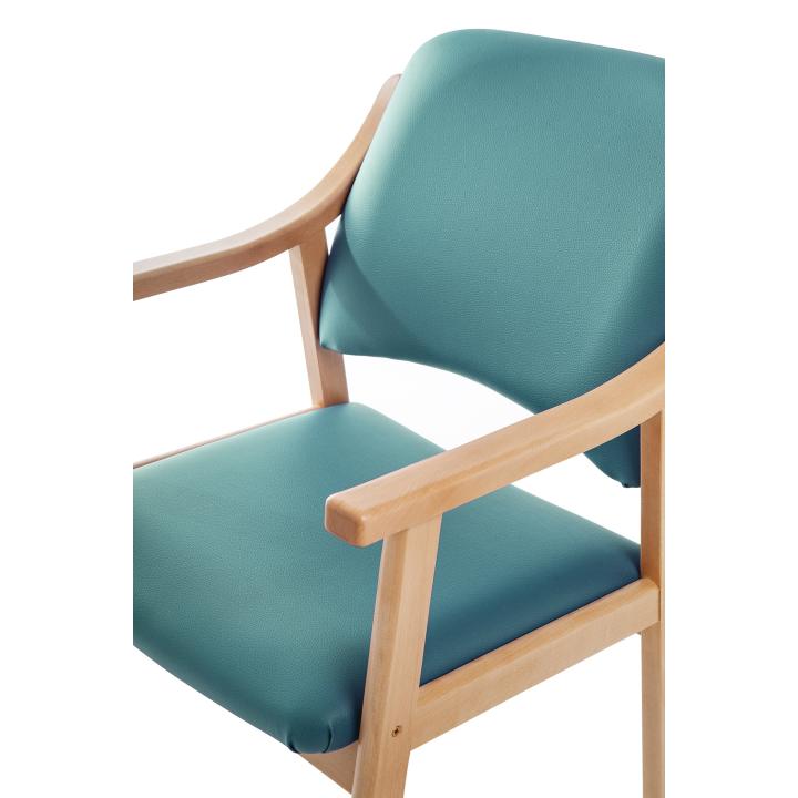 Silla de madera tapizada ALTEA HAYA