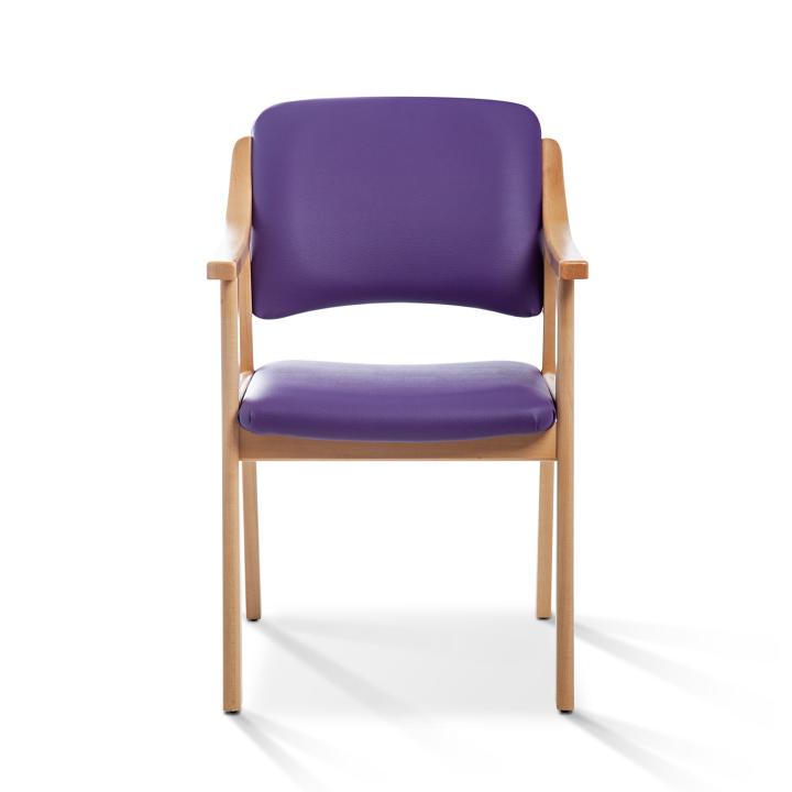 Silla de madera tapizada ALTEA HAYA